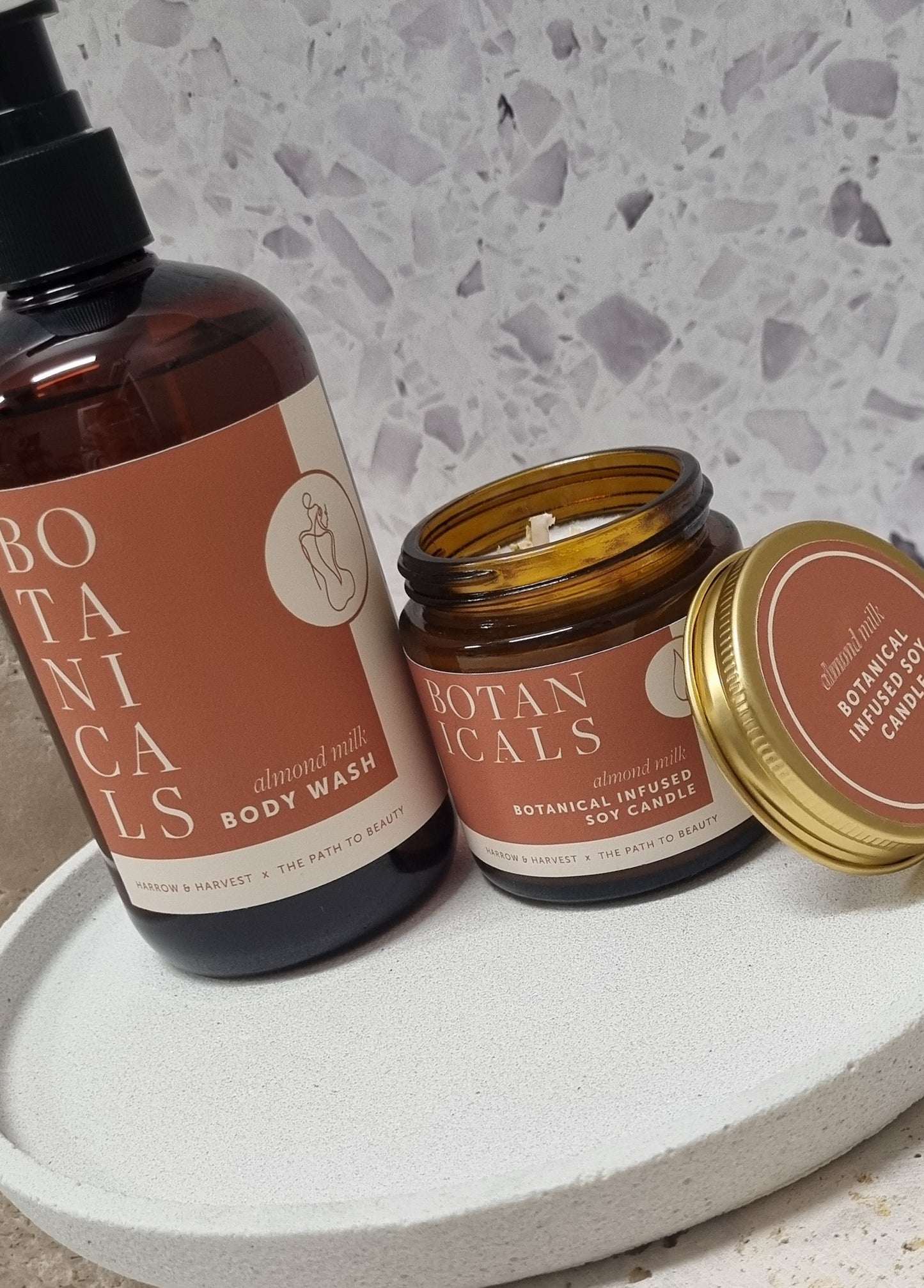 Botanicals Body Wash - Almond Milk