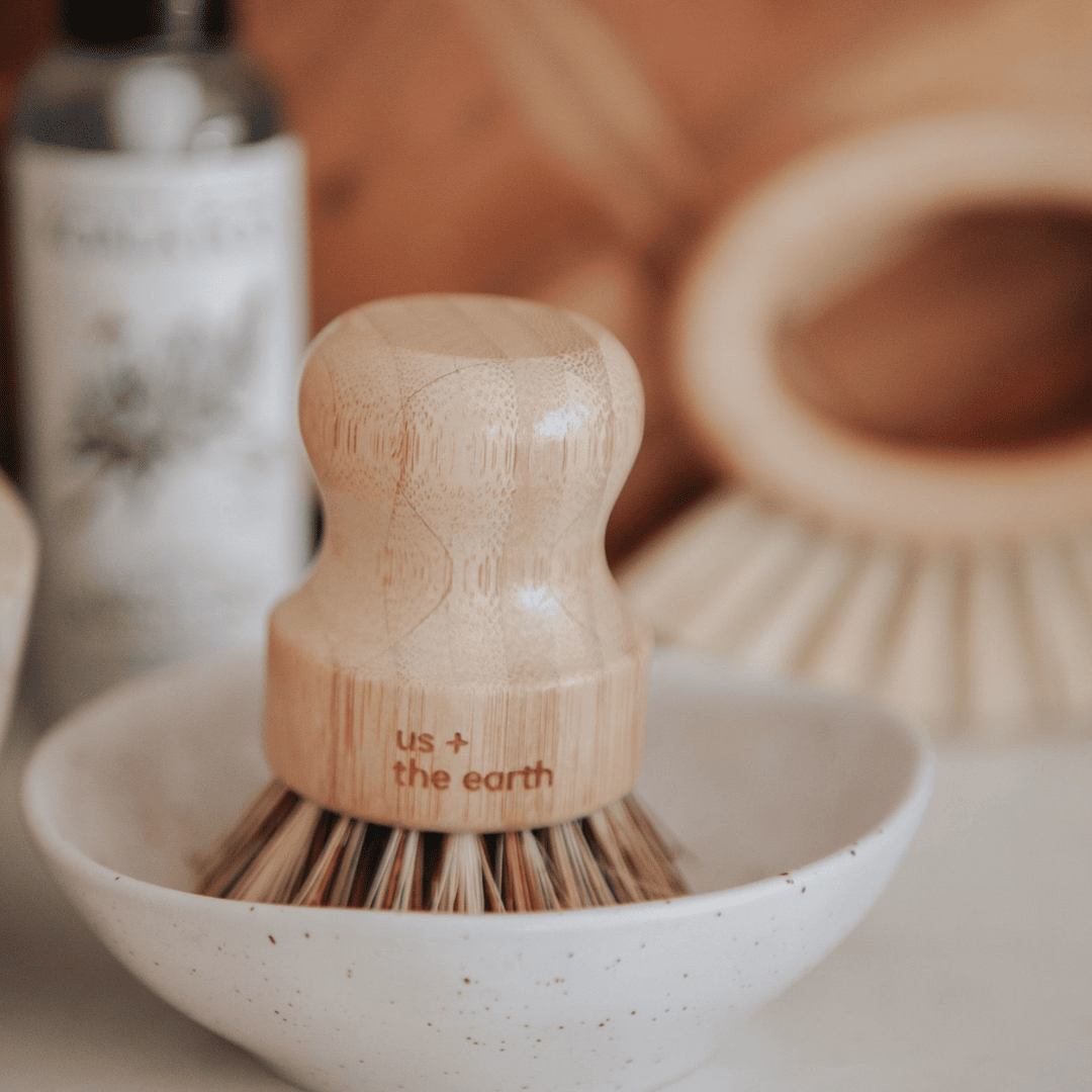 Natural Fibre Pot Brush - scrub sustainably!