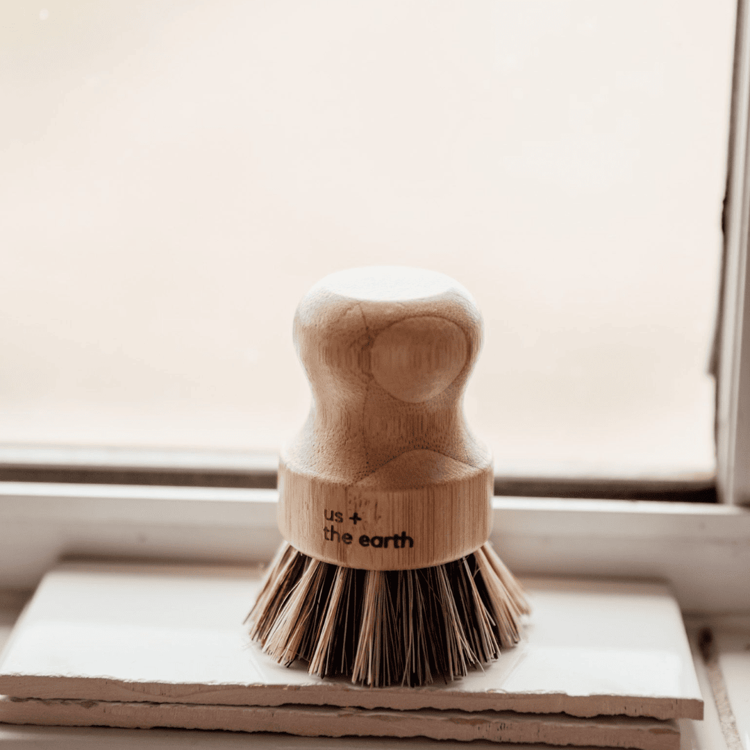 Natural Fibre Pot Brush - scrub sustainably!