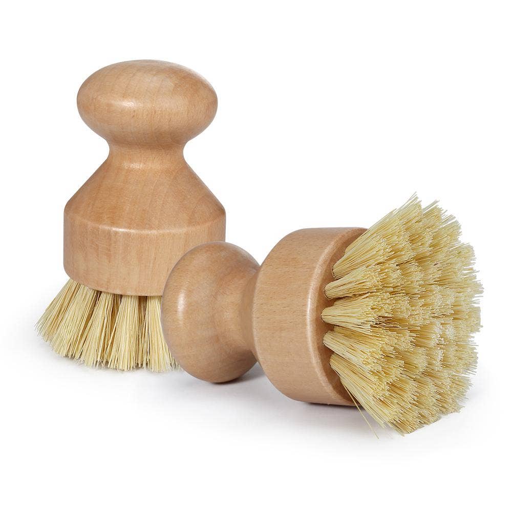 Natural Fibre Pot Brush - scrub sustainably!