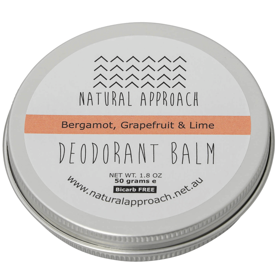 Bergamot, Grapefruit & Lime- Bicarb FREE  Natural Deodorant 50g