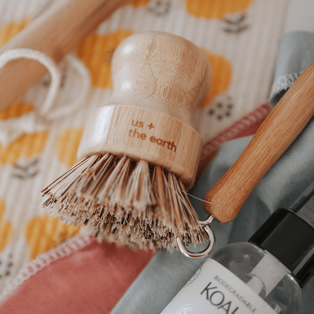 Natural Fibre Pot Brush - scrub sustainably!